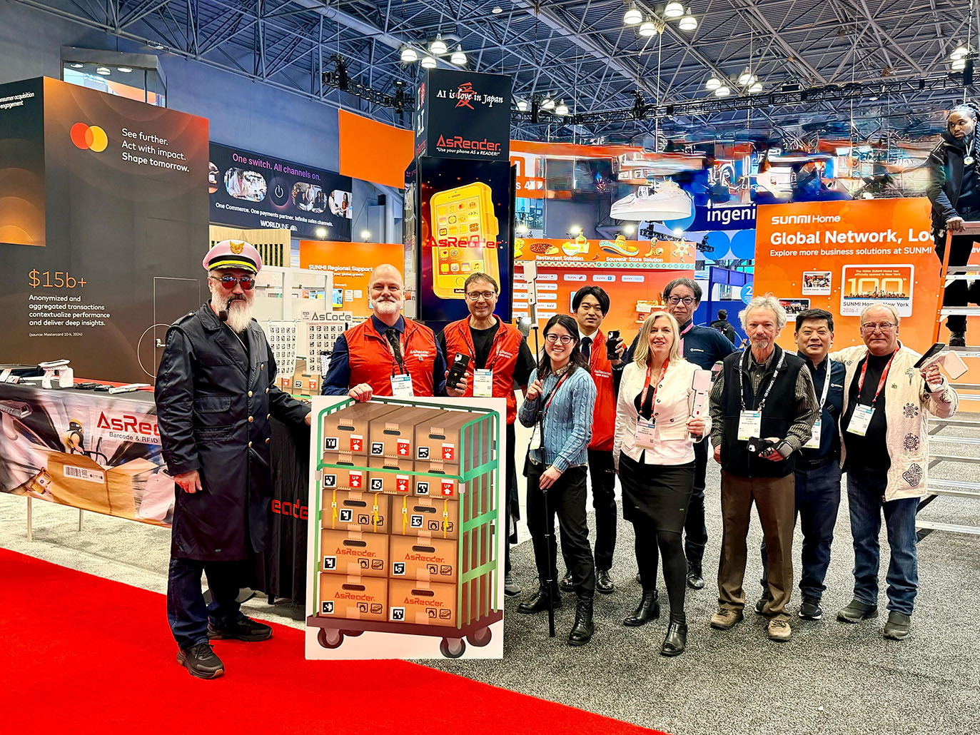 AsReader, Inc. が米国ニューヨークで開催された「NRF 2026」に出展 - COO Paul Whitney が Don Percival Award を受賞 -